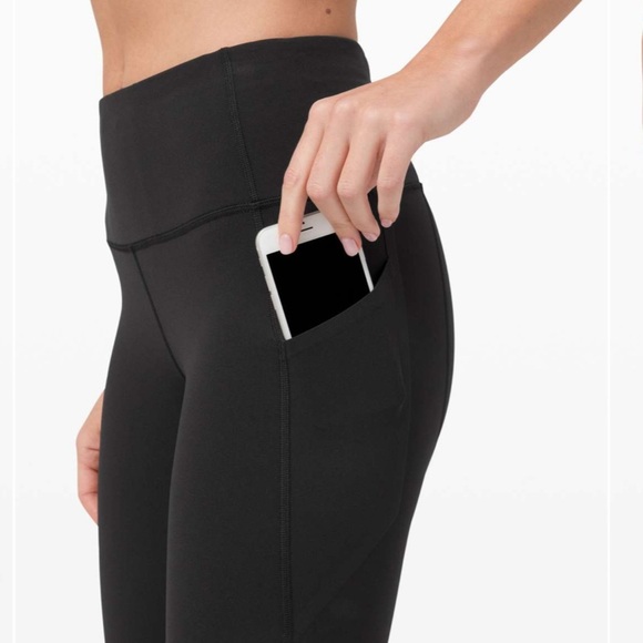 Lululemon Pace Rival High-Rise Crop 22" Legging Black - Picture 3 of 10